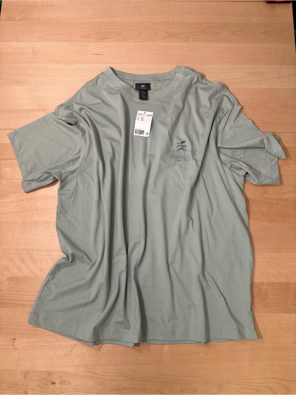 HM Loose Fit Crewneck Graphic T-Shirt Mens XXL